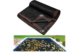 Riare 20 x 40ft Fine Mesh Pool Leaf Net Cover for Inground...