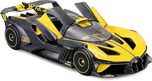 Miniatura 4 de MAISTO - Bugatti Bolide - 118 Scale Vehicle Reproduction - Yellow - Collectable Children's Toy from 14 Years - M32911Y