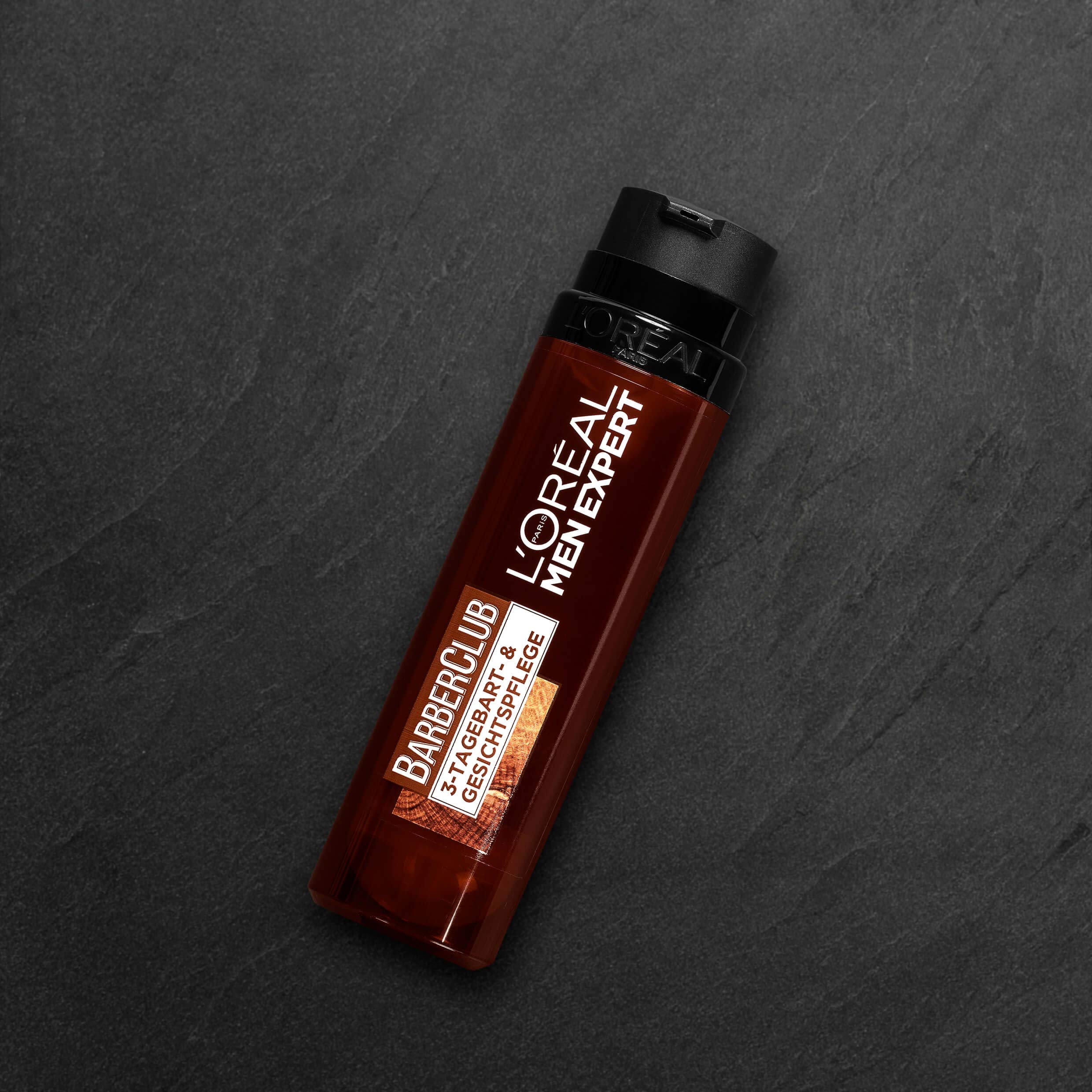 L'Oréal Paris Men Expert 3-dniowa pielęgnacja brody i pielęgnacja twarzy dla mężczyzn, przeciw swędzeniu, Barber Club, 1 x 50 ml