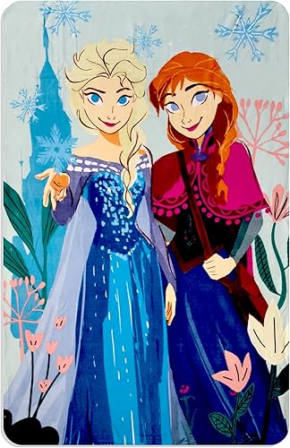 Royal Boys Manta de forro polar acogedora para niñas con diseño divertido extra suave de 40 x 60 pulgadas (congelado)