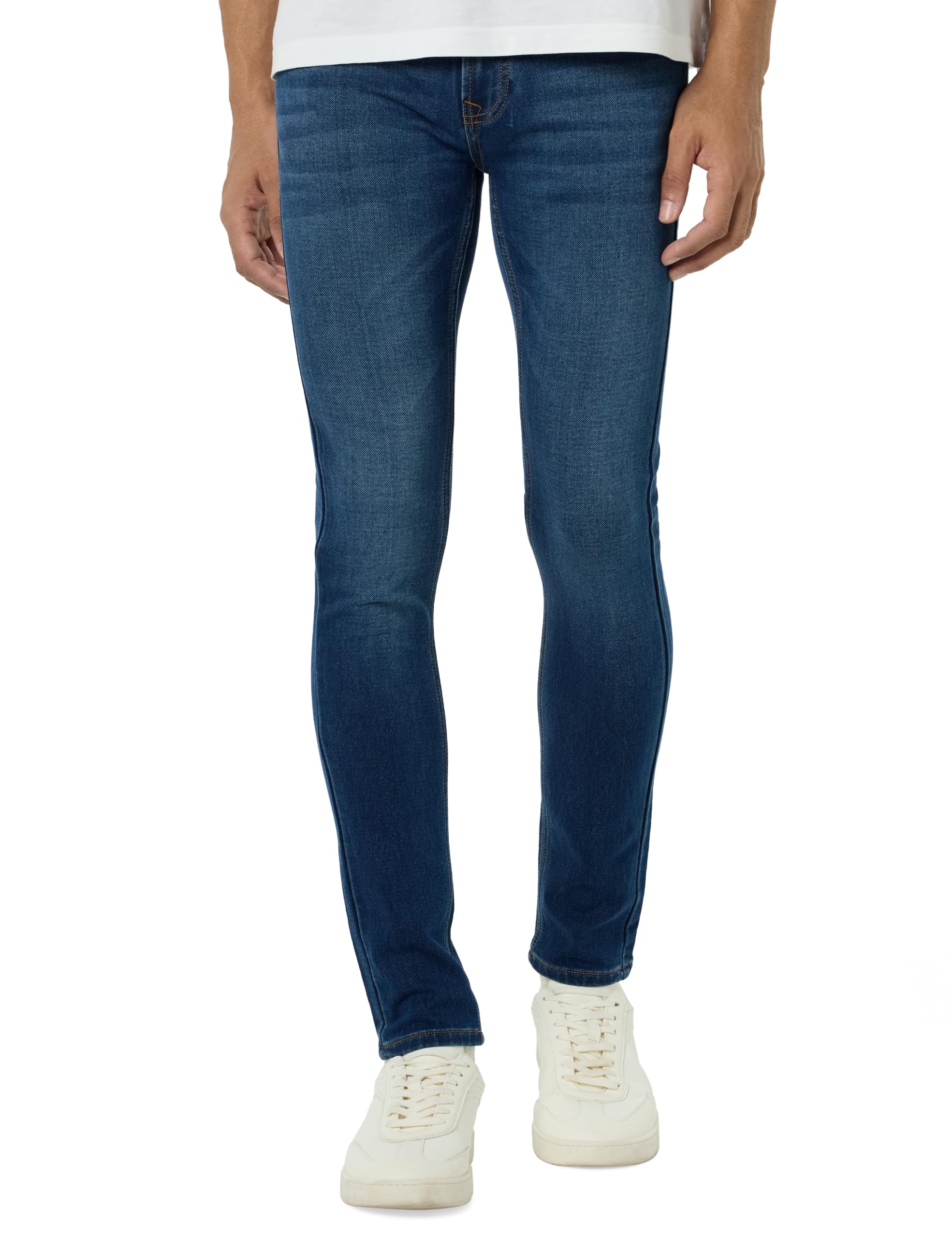 spykar Men Blue Slim Fit Low Rise Casual Jeans-picture-41