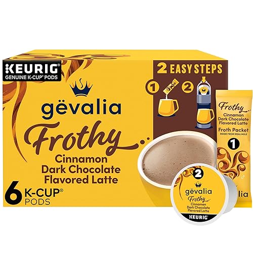 Gevalia Frothy Pod Cinnamon Chocolate Negro