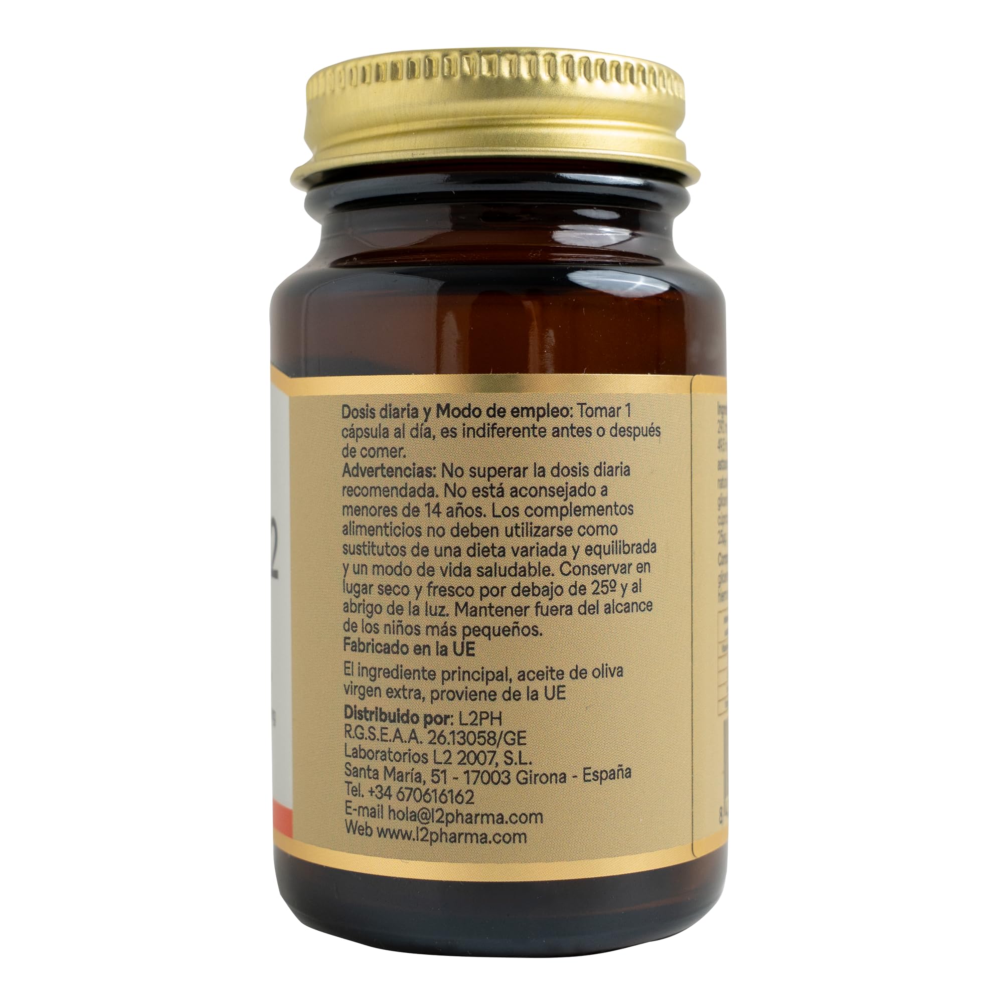 CAROSOL2 –Complemento Alimenticio para combatir la Alergia al Sol en Pieles tipo I y II (mejora la Protección Solar desde el Interior y Estimula la generación de Melanina) (30 Cápsulas).