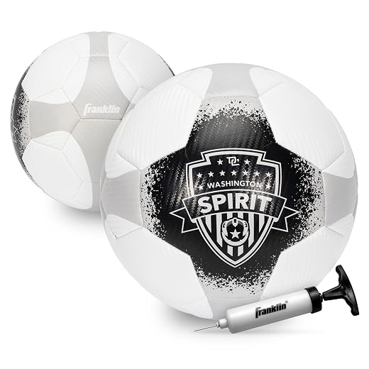 Franklin Sports NWSL Team Soccer Balls - Soccer Balls for Kids + Adults - Boys + Girls Soccer Balls - Official NWSL Team Soccer Ball - Available in Official Size 5 or Mini Size 1