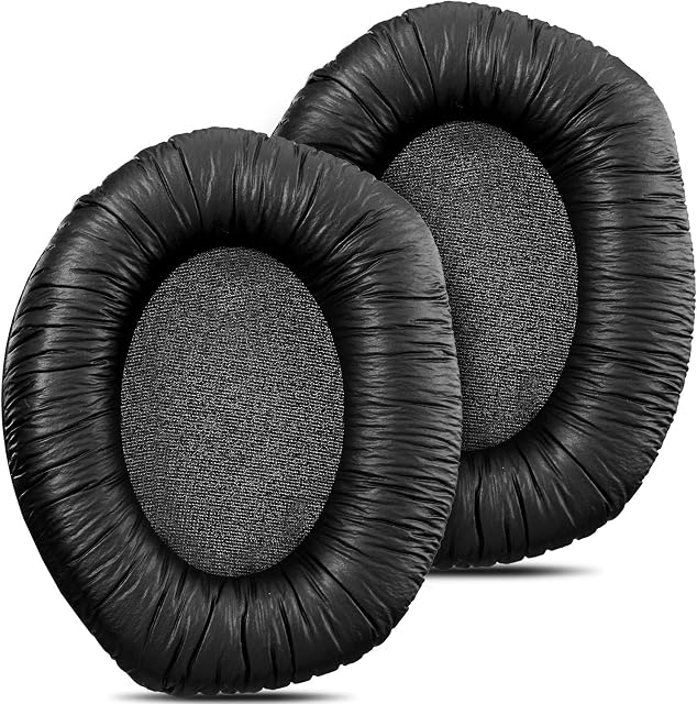 Replacement Ear Pads Cushions Compatible with Sennheiser RS165, RS175, RS185, RS195, HDR165, HDR175, HDR185, HDR195 Headphones