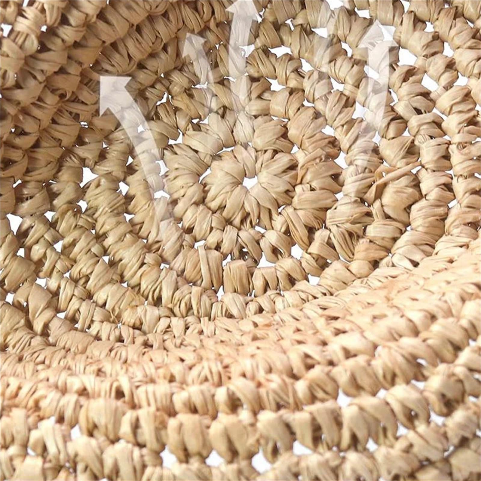 Sombrero de paja para mujer y hombre, plegable, tejido, protección solar, sombrero, verano, sombrero de playa