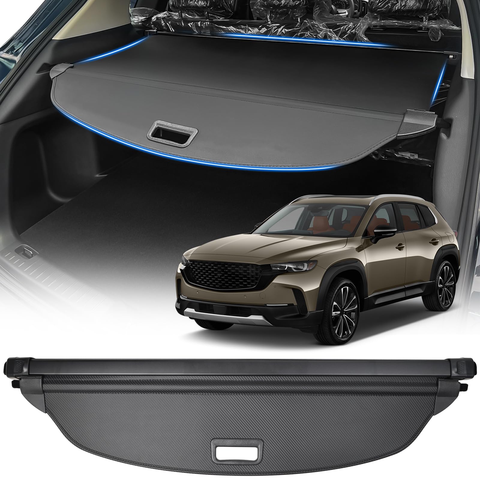 Amazon.com: AUXKO Retractable Cargo Cover for Mazda CX-50 2026