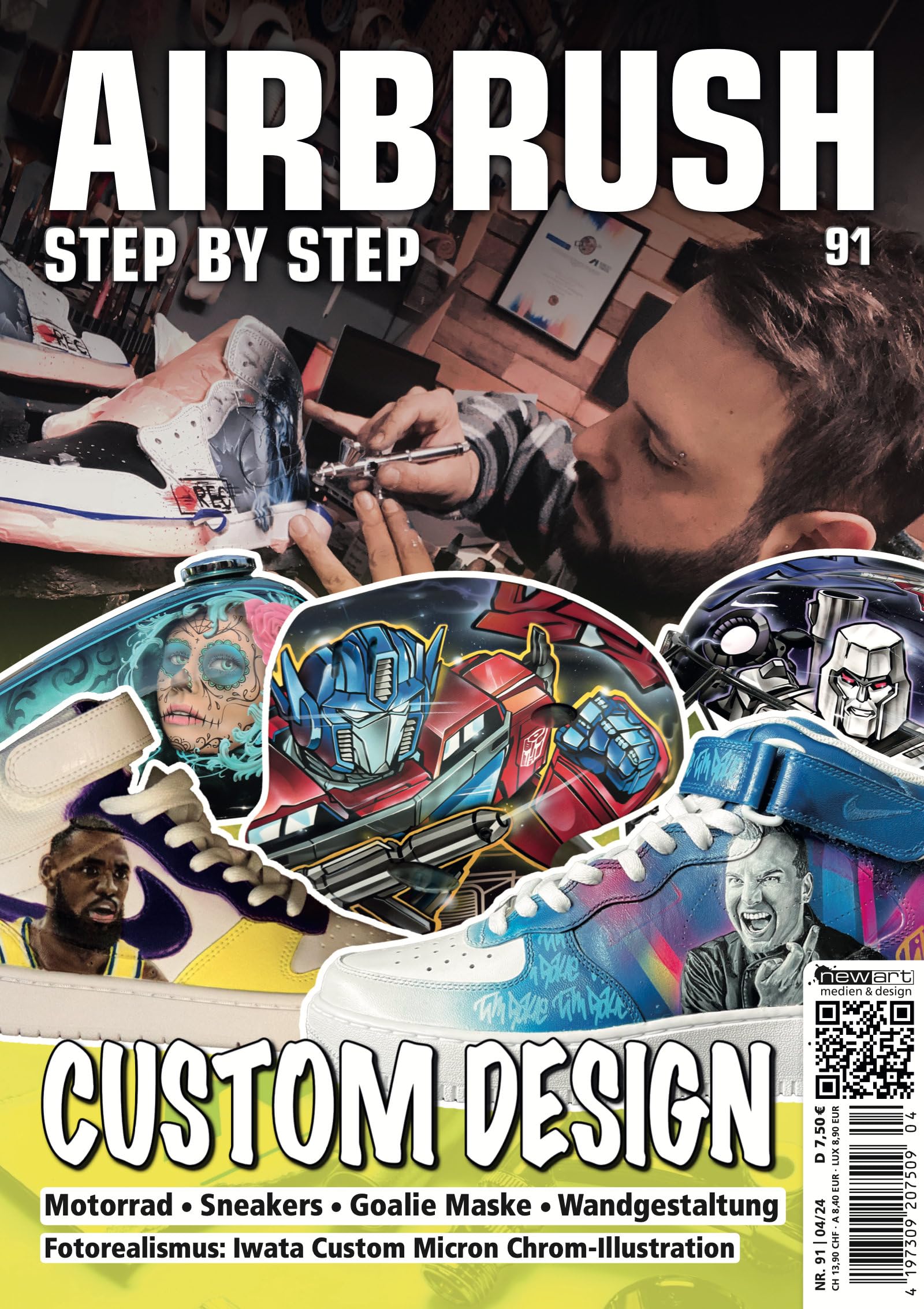 Airbrush Step by Step 91: Custom Design
