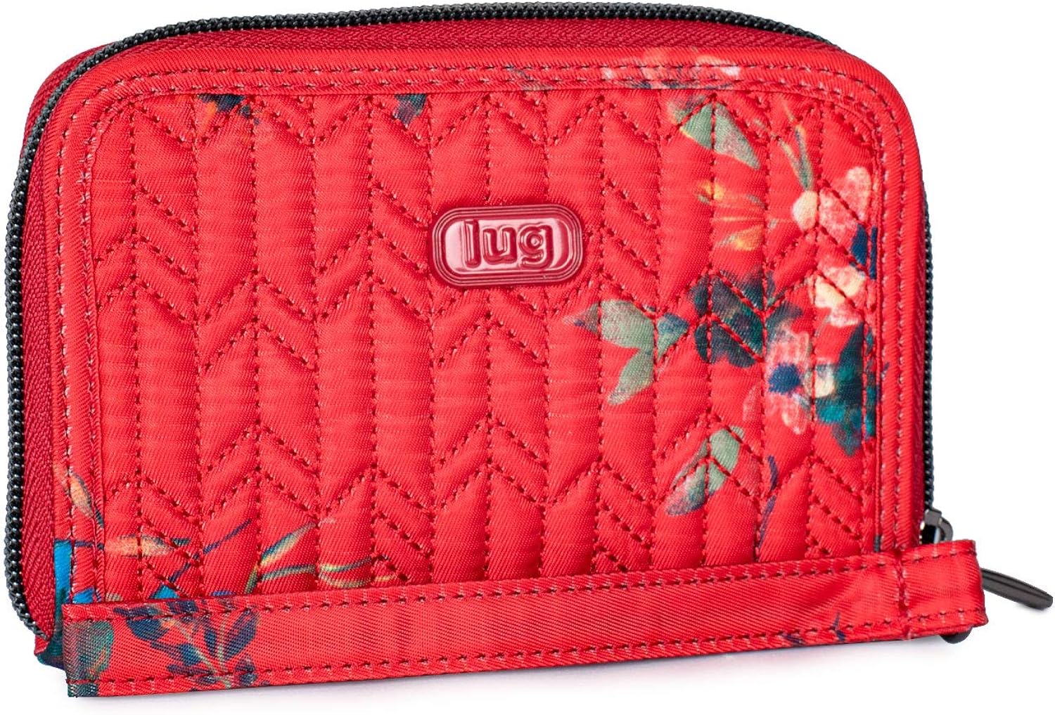  | Lug Women's Rodeo Travel Wallet, Bouquet Red, One Size | Travel Wallets