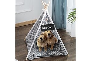 Cozy Den Dog Teepee Tent: A Cozy Haven for Your Furry Friend