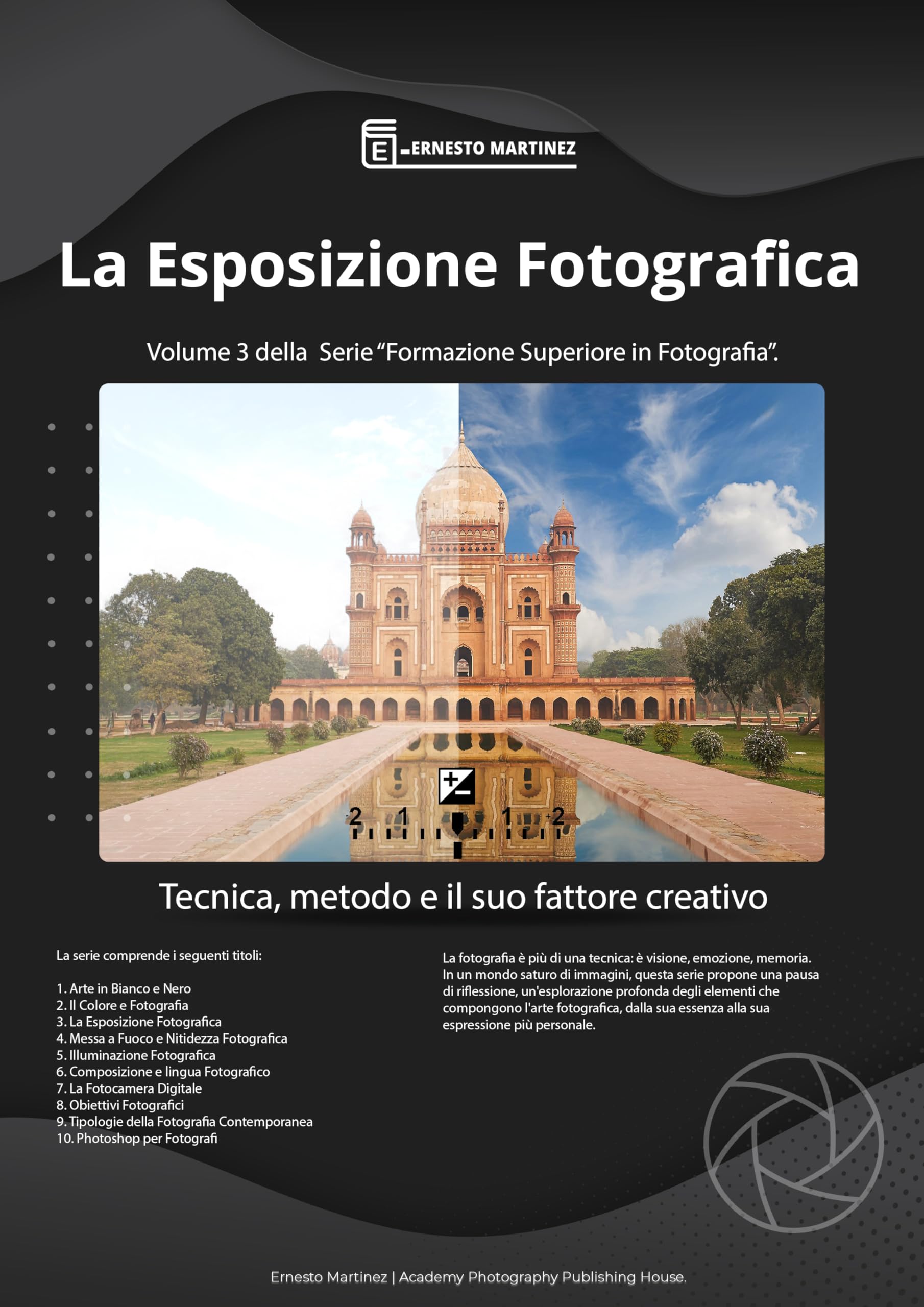Exposition photographique en voyage livre italien méthode créative