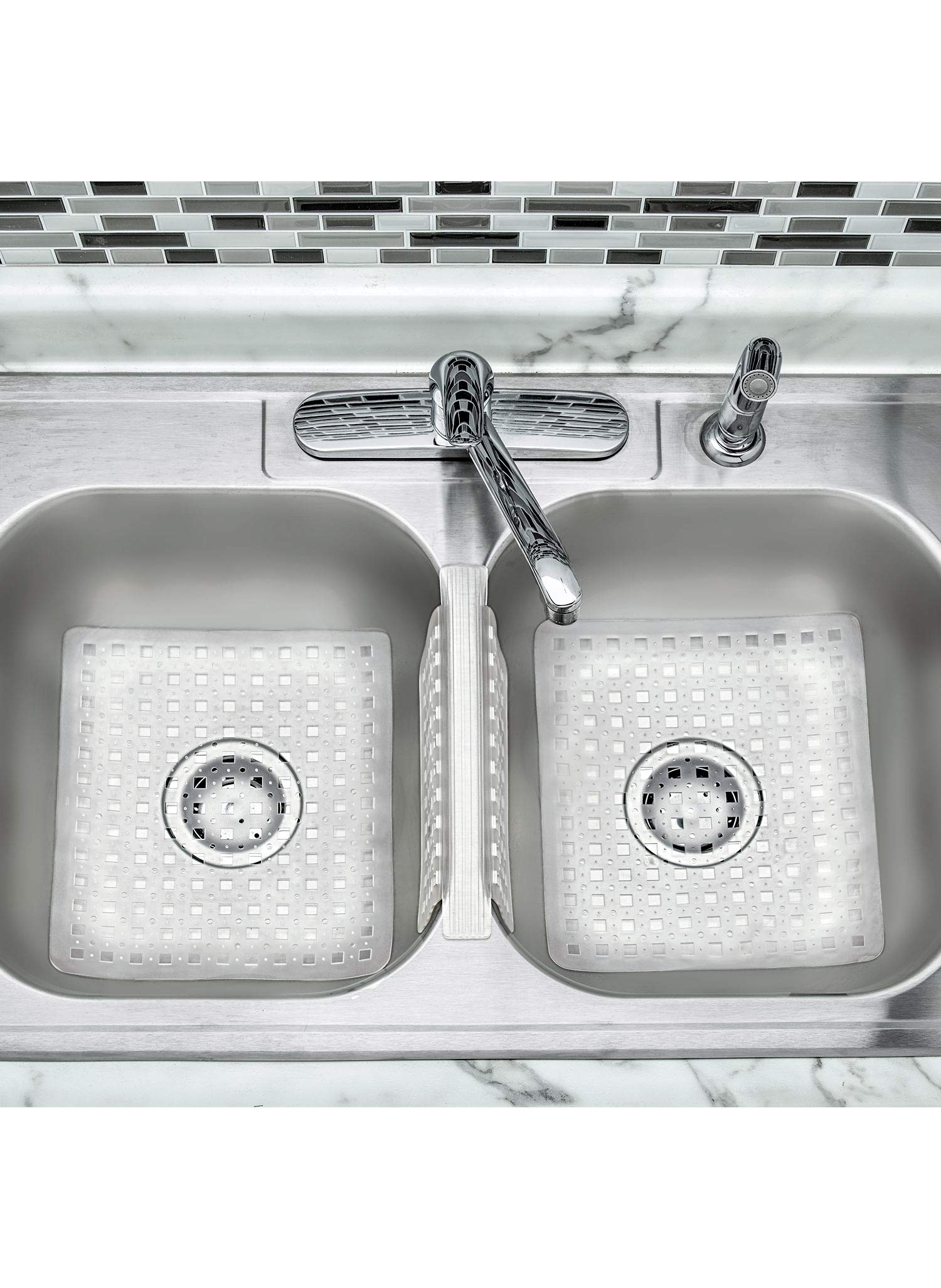 WalterDrake Kitchen Sink Mat & Saddle Rack