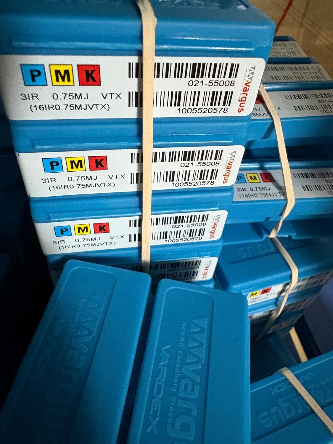 Vargas Thread Cutter 3IR0.75MJ VTX/Carbide CNC Blade 10 Pieces