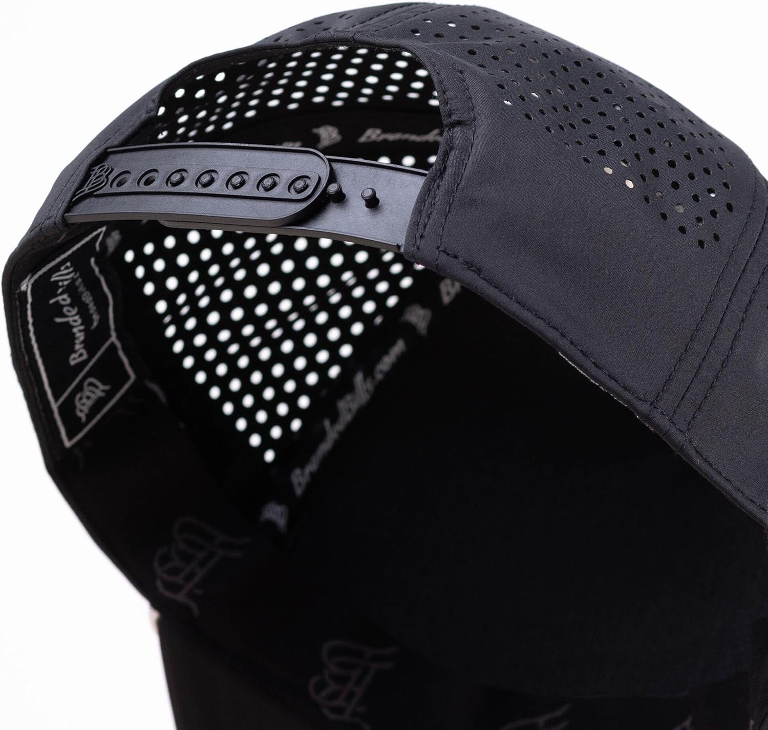 Branded Bills Party Eagle PVC Curved 5 Panel Rope Hat, Fits 7-7 7/8, Adjustable Snapback | Lightweight, Comfort Stretch - Image 2