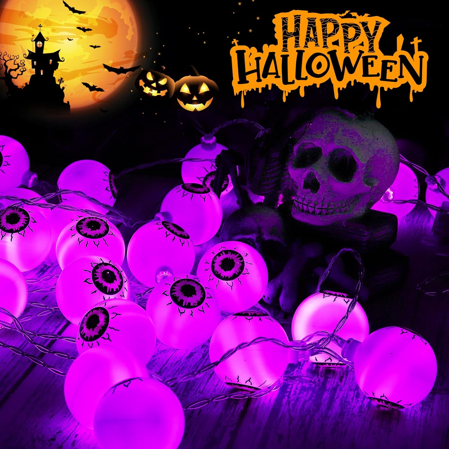 halloween lichterkette