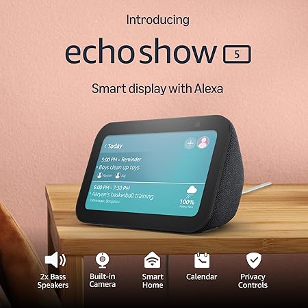 Amazon Alexa Echo Show with Smart display and all the attributes of other Amazon Alexa devices