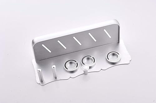Miniatura 5 de Magik Accesorios magnéticos supersónicos para secador de pelo, soporte de pared de metal para Dyson y otros secadores de pelo, cepillo de dientes de