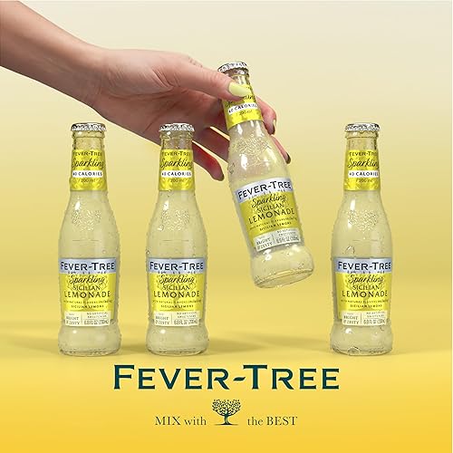 Miniatura 22 de Fever Tree Sparkling Yuzu & Lime - Mezclador de calidad prémium - Bebida refrescante para cócteles y cócteles sin alcohol. Ingredientes de origen