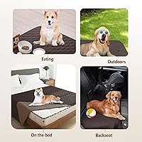 Vista 146 de gogobunny Funda de cama 100% impermeable de doble cara para perro, manta para mascotas, sofá, muebles, protector para cachorros, perros grandes