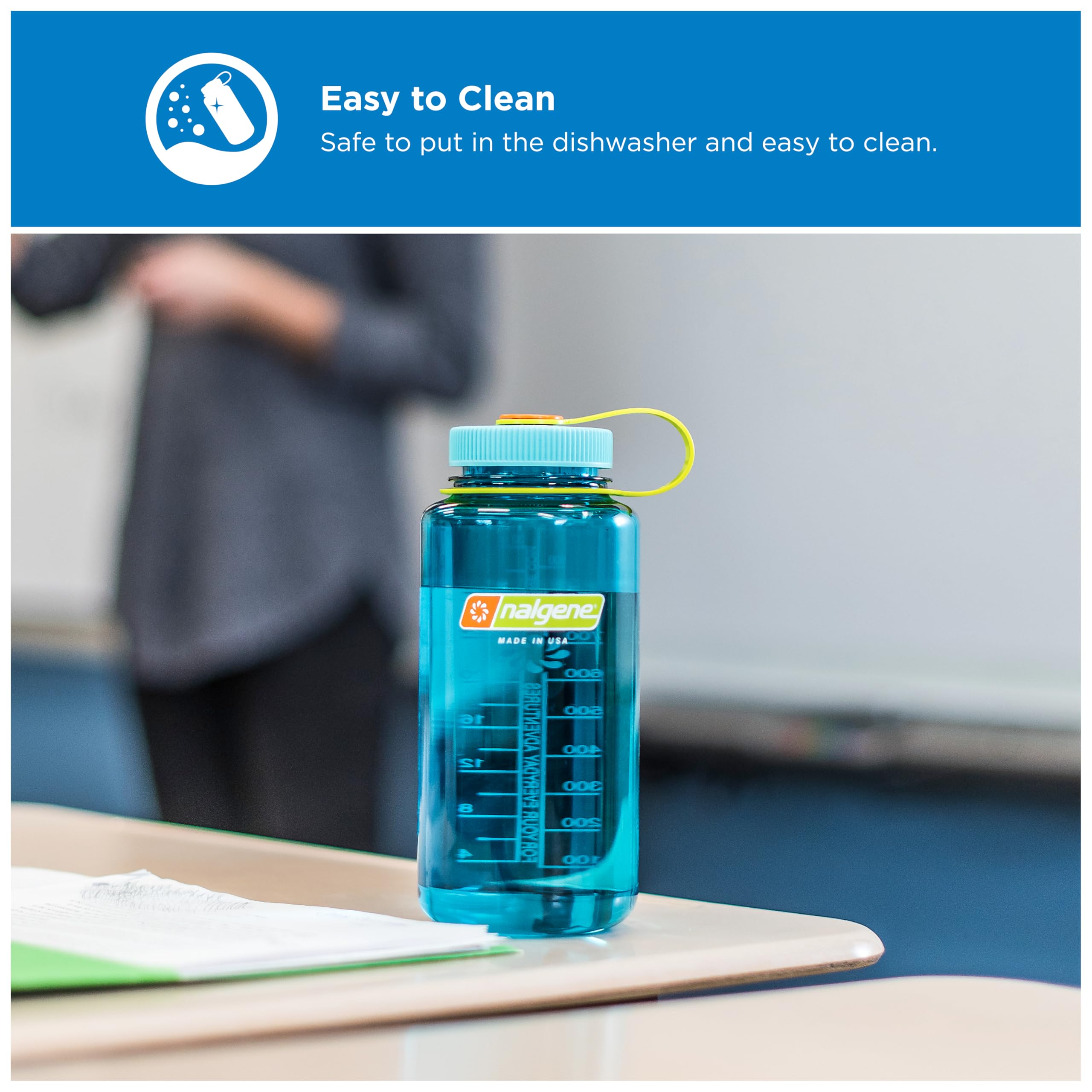 Amazon | Nalgene(ナルゲン) ボトル 広口1.0L Sustain セルリーアンと