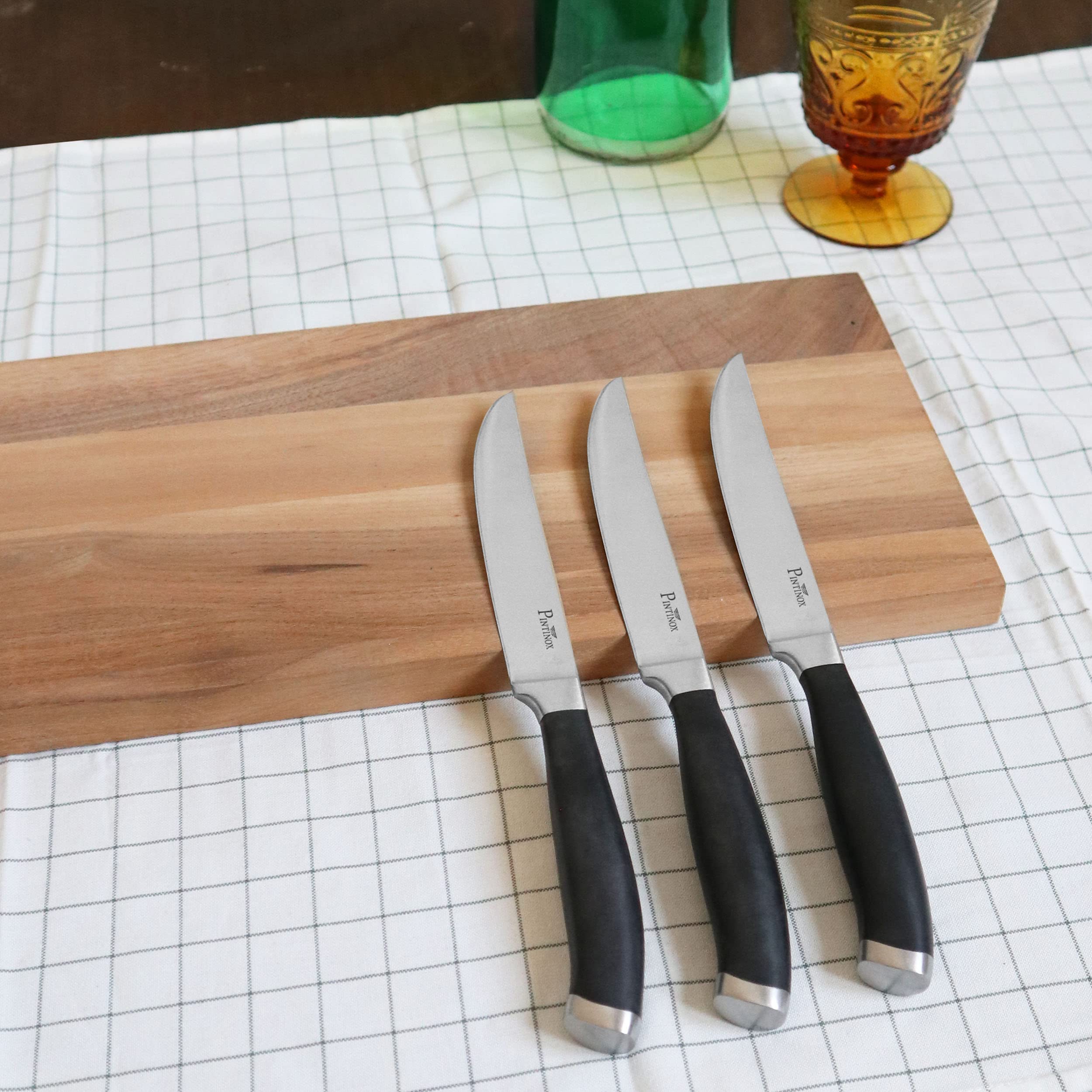 PINTINOX, Set 6 Coltelli Bistecca Senza sega, Serie Professional