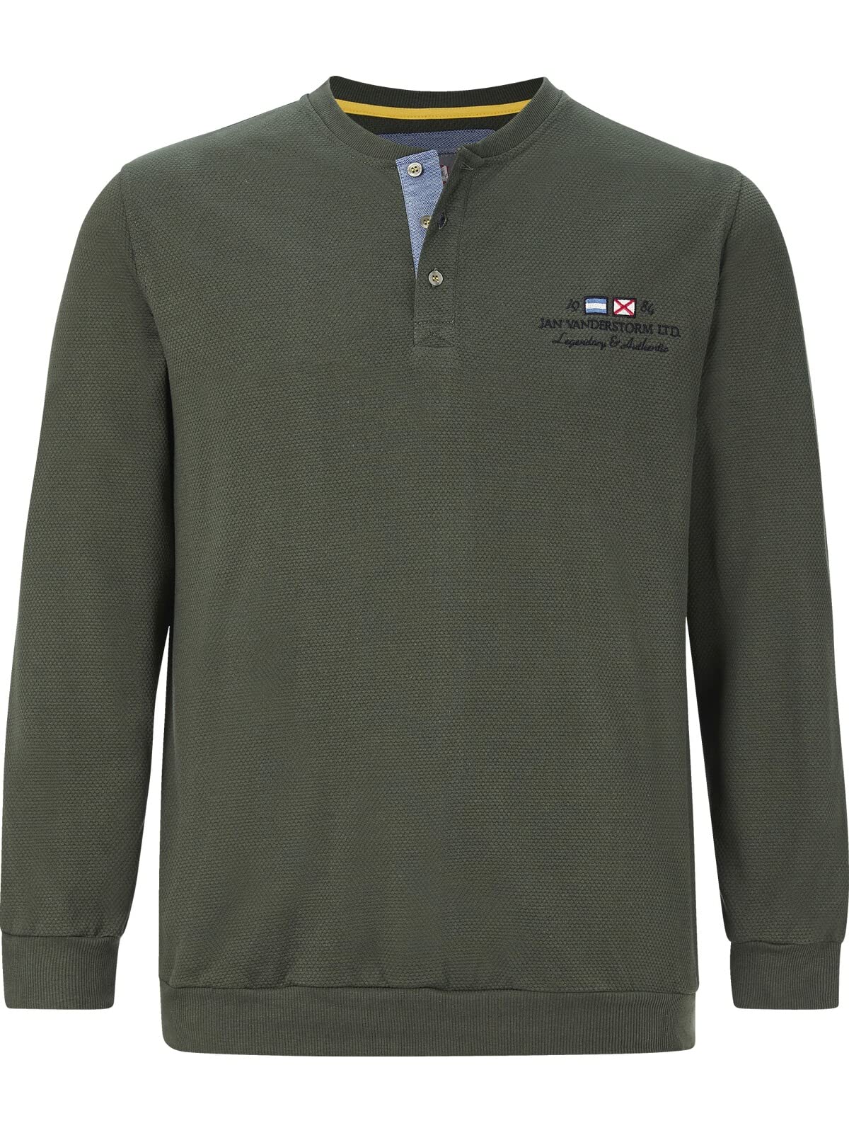 Jan Vanderstorm Sudadera para hombre Viljar