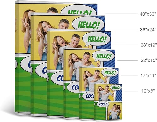 Vista 142 de Smile Art Design Imagen de collage de 3 imágenes, impresión en lienzo personalizada con tus fotos, impresiones fotográficas personalizadas, regalos