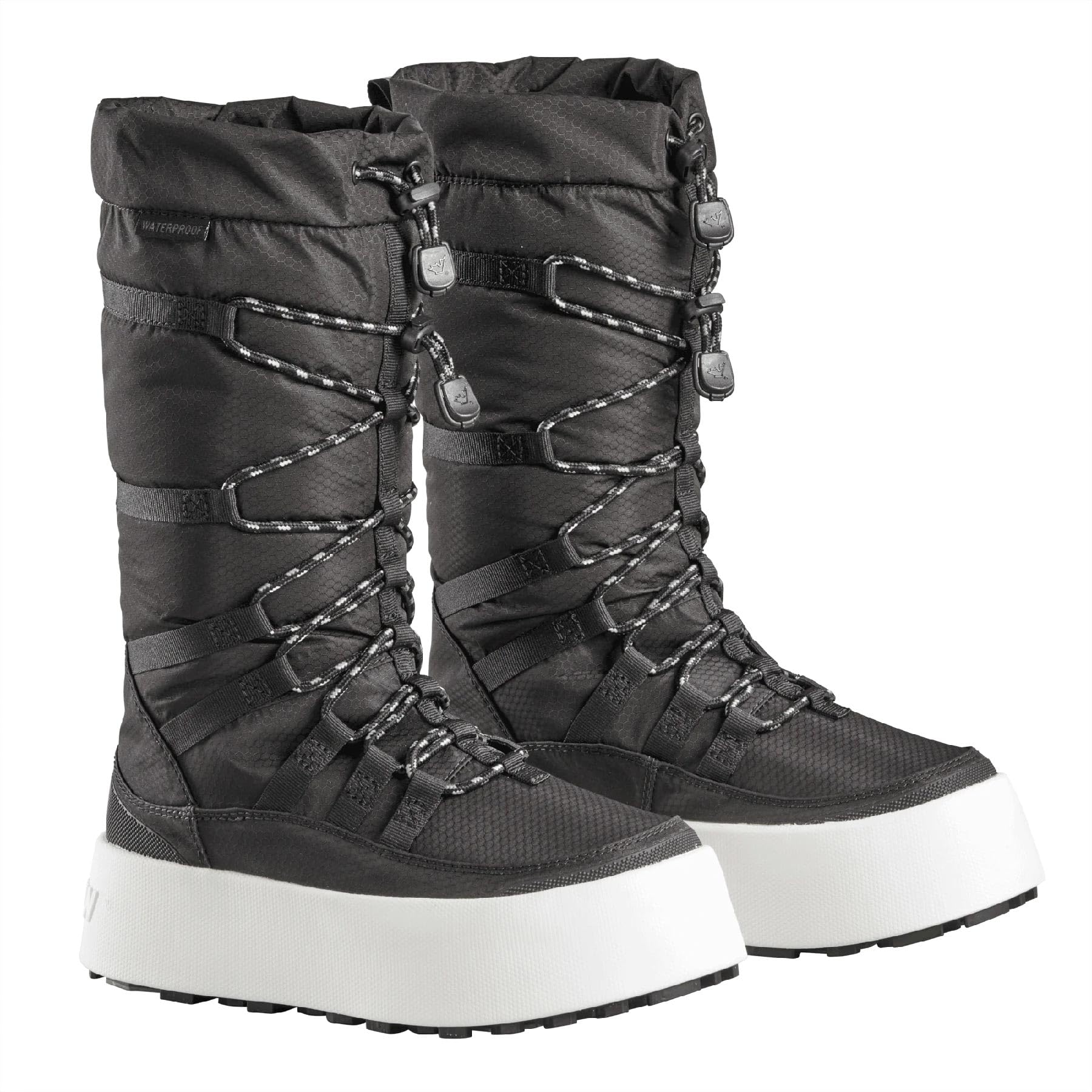 Baffin Womens GENEVA Tall Waterproof Insulated Lightweight Tundra-Rated Slip-Resistant Cold Weather Winter Snow Boots