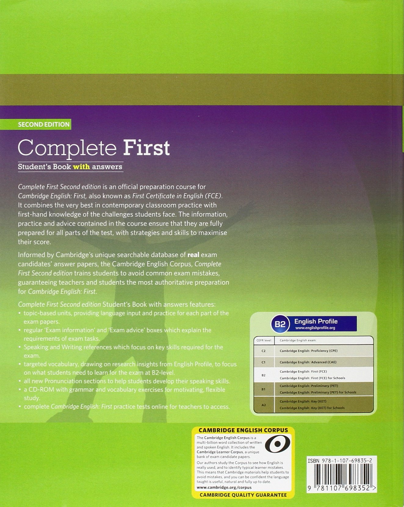 Complete first certificate. Student's book with answers. Per le Scuole superiori e CD-ROM. Con CD Audio. Con espansione online [Lingua inglese]