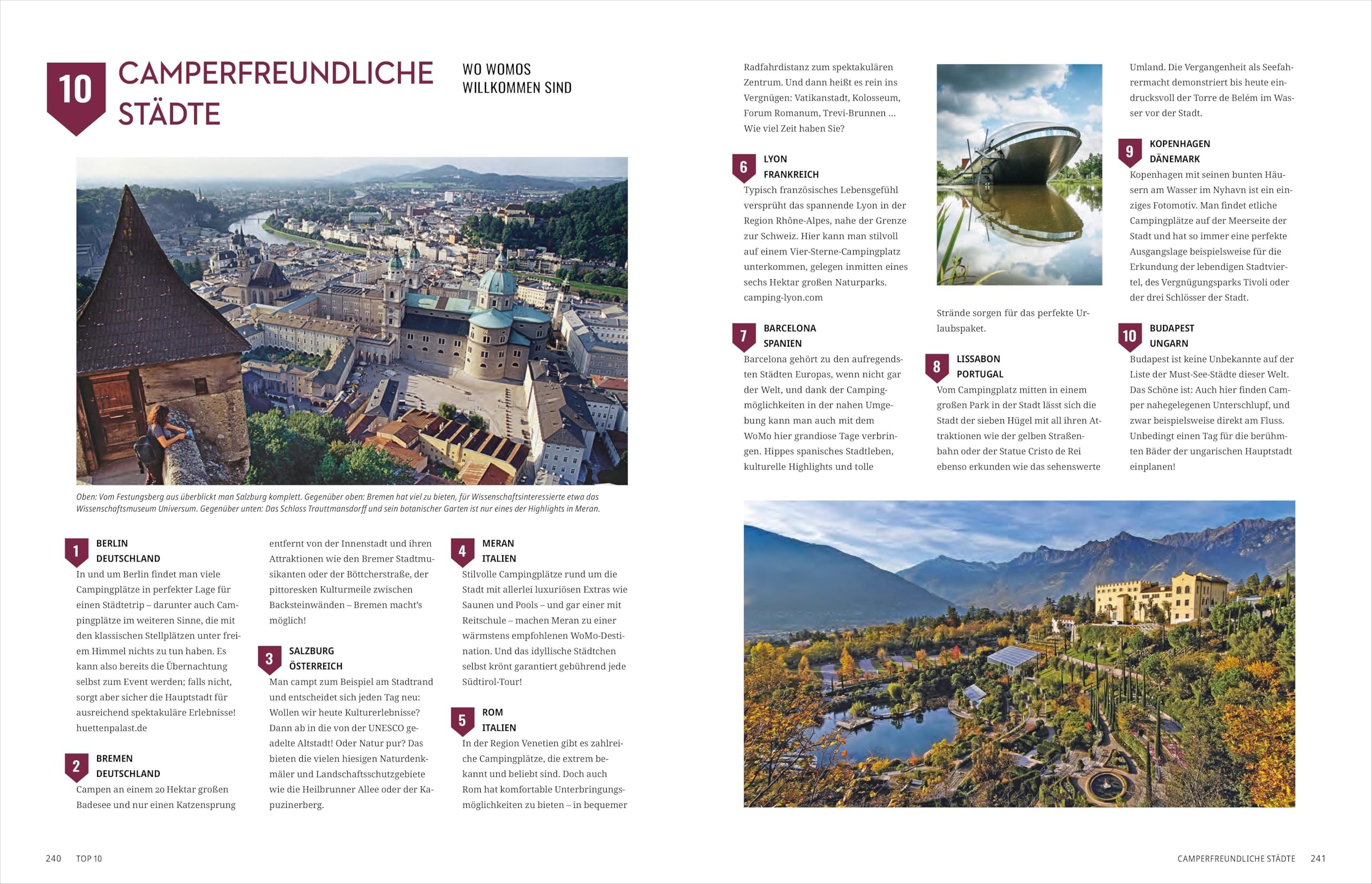 National Geographic Reise Bildband – In 225 Reisen mit Wohnmobil und Campervan durch Europa: Legendäre Roadtrips und Traumziele für Camper.