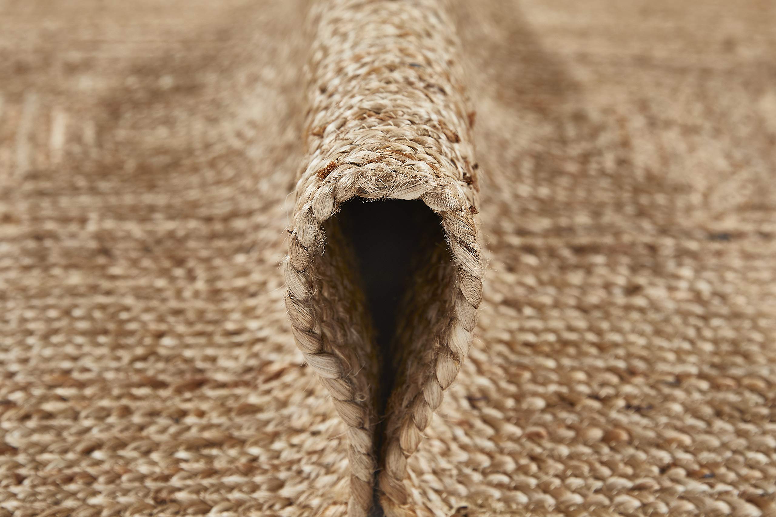 Luxor Living Salo Tapis en jute et coton 60 x 110 cm