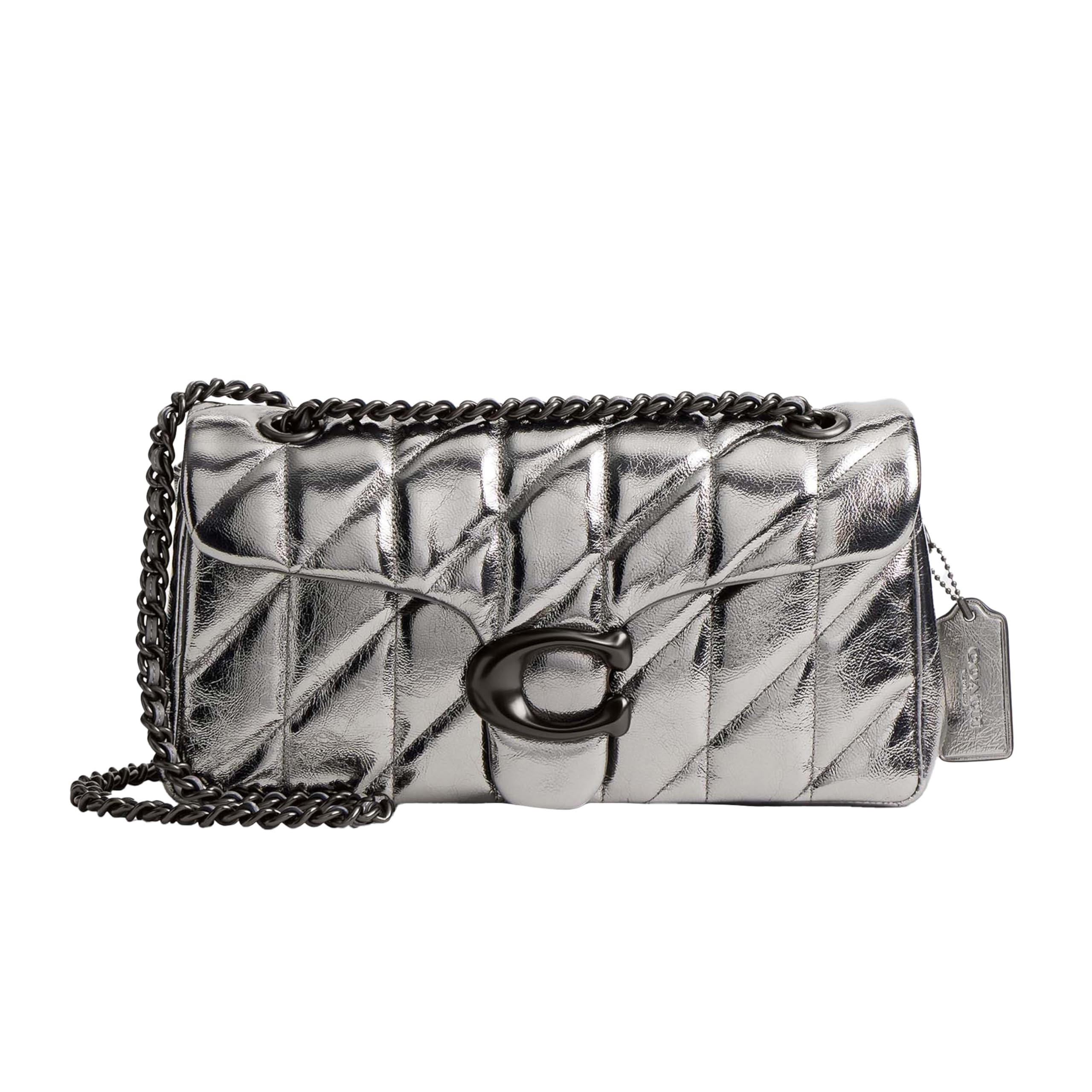 Coach Women's Tabby Shoulder Bag 26 in Spazzolato Leather, 10 L x 6" H x 3 1/4" W