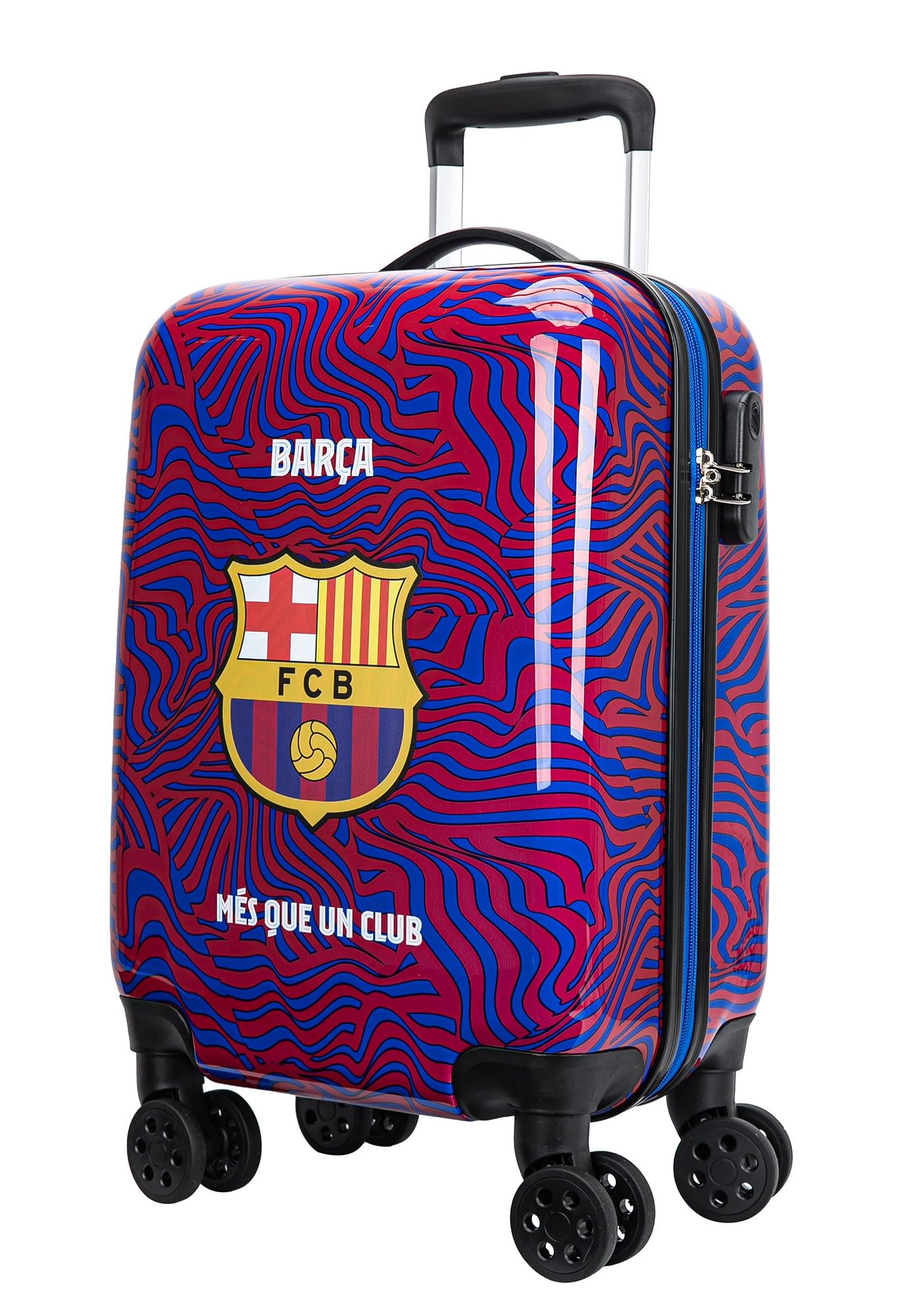 Maleta de cabina Barça – Colección oficial FC Barcelona – FC Barcelona – 19 pulgadas