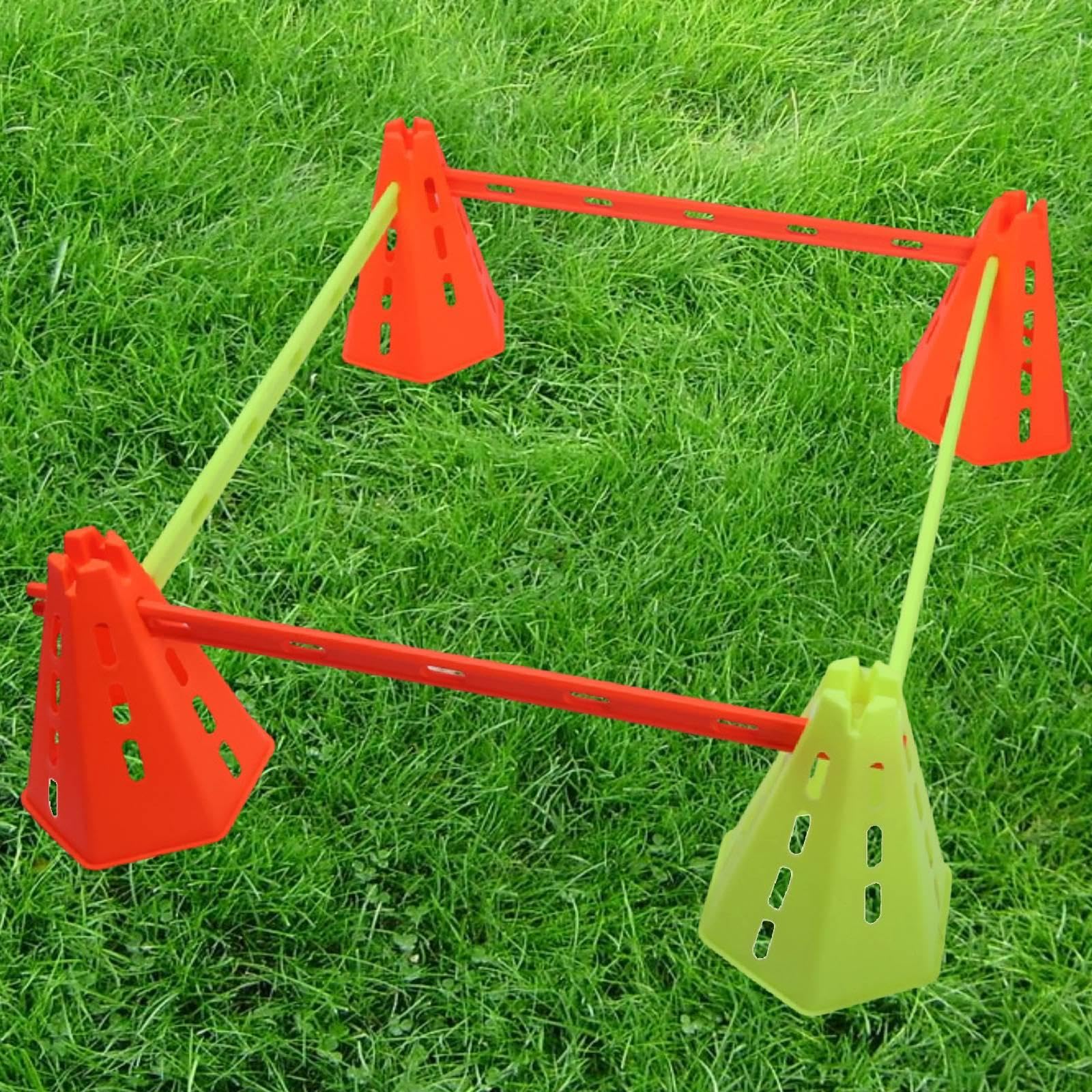 Coni Allenamento Calcio Sportivi Agilità Marker Ostacoli in PE Durevole per Allenamenti Polivalenti E attività Dinamiche Adatti a Bambini
