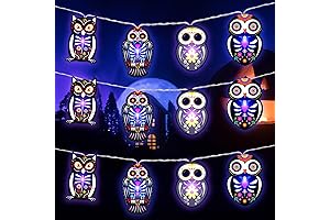 Ganeen Grateful Dead String Lights: Illuminate Your Space with Day of the Dead Charm