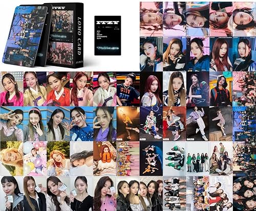 Miniatura 2 de KPOP ITZY Lomo - Paquete de 4 tarjetas de felicitación para decoración de colección