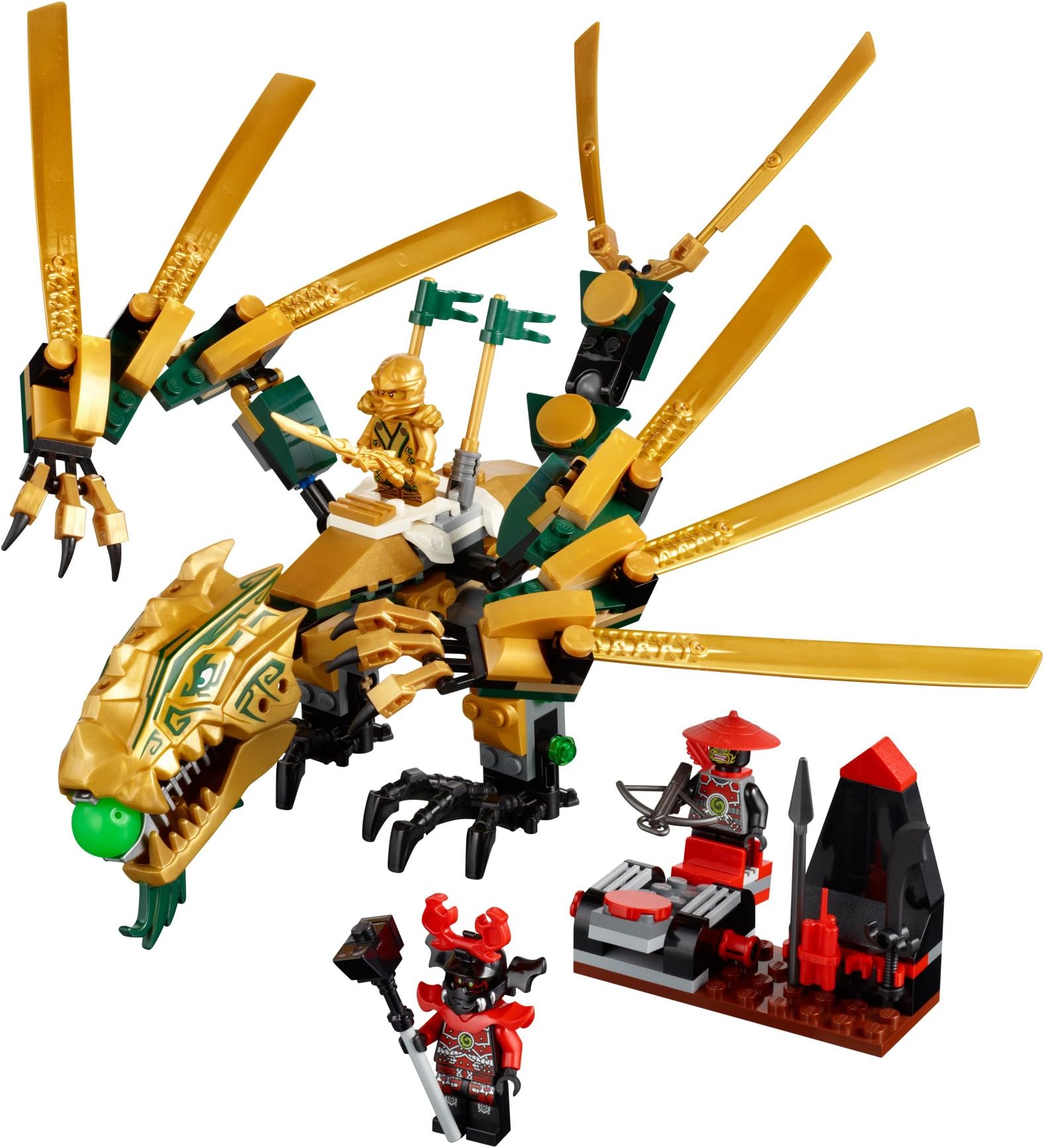 LEGO Ninjago The Golden Dragon 70503, 252 Pieces, 252 Pcs
