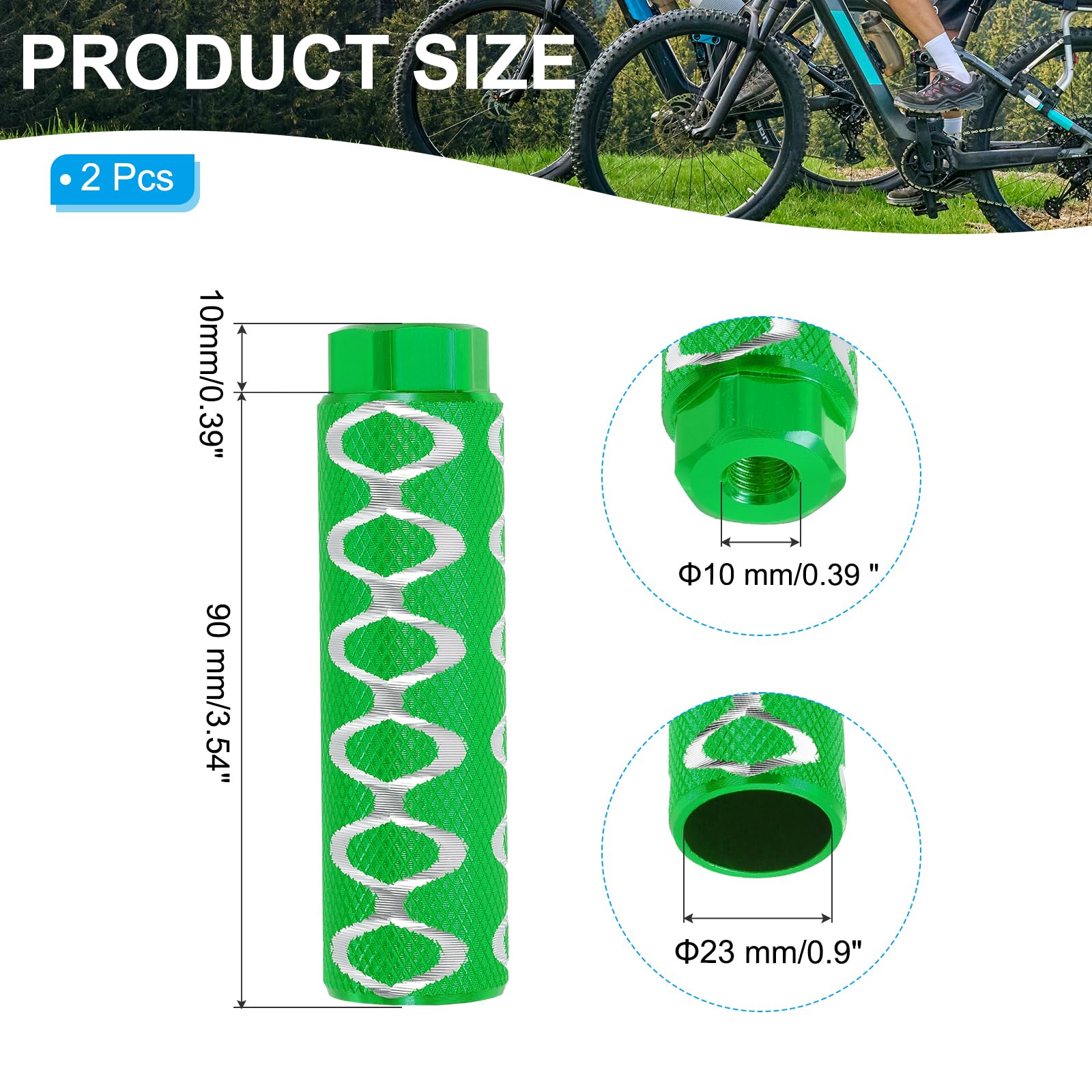 Curb Dog Big Jammy Pegs 14Mm & 3/8