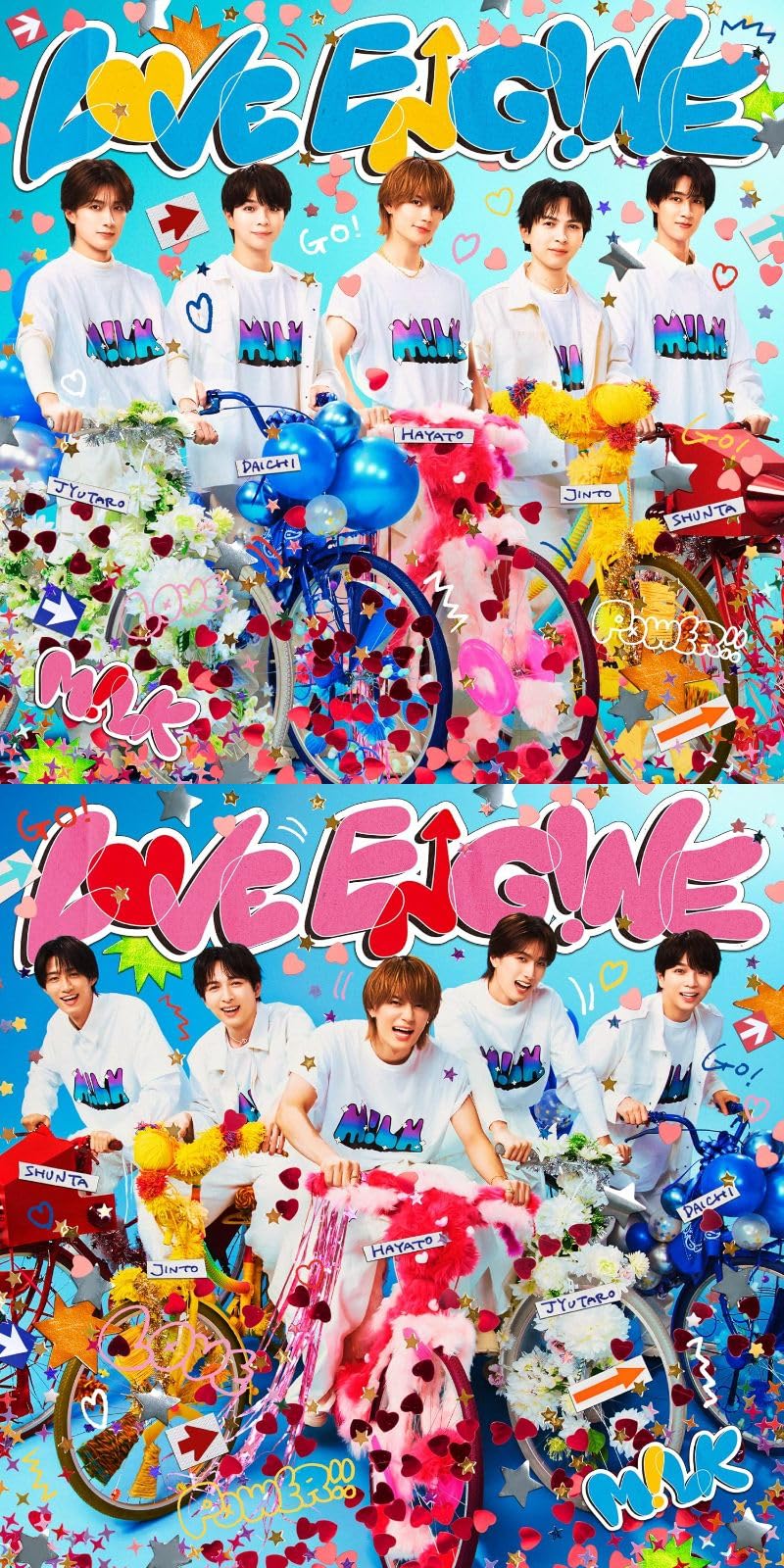 Amazon.co.jp: 【早期予約特典＆限定特典あり 2形態セット】 M!LK LOVE