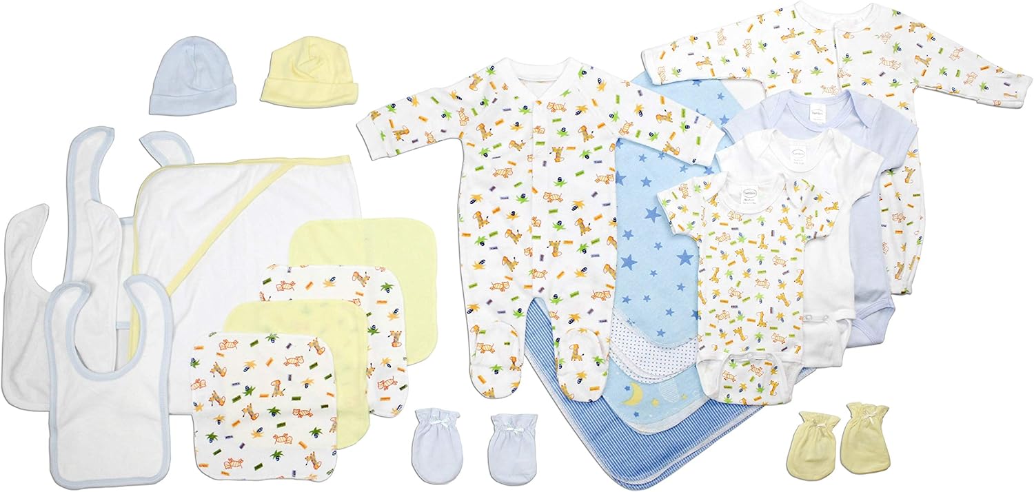 Bambini Newborn Baby Boy 21 Pc Layette Set