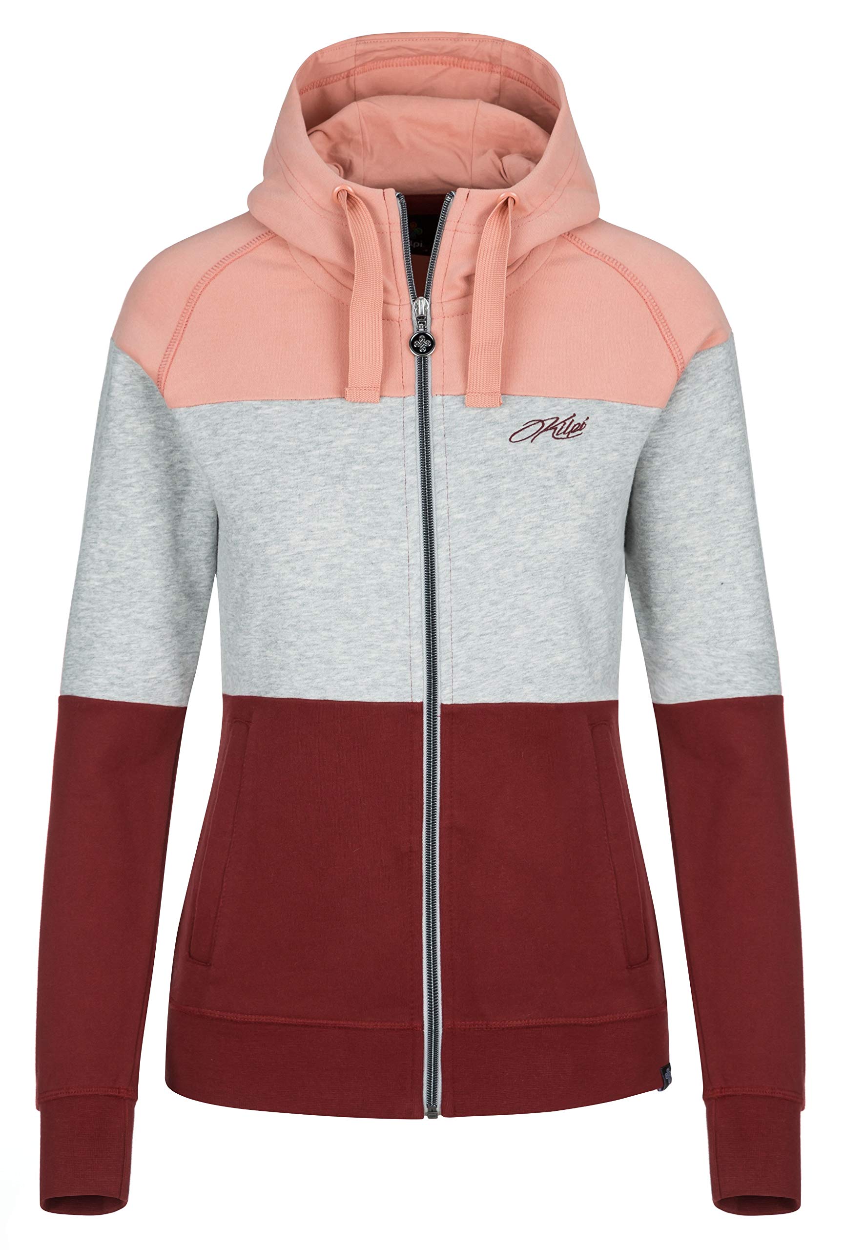 Women's Karita Hoodie Dark Red Size UK 14