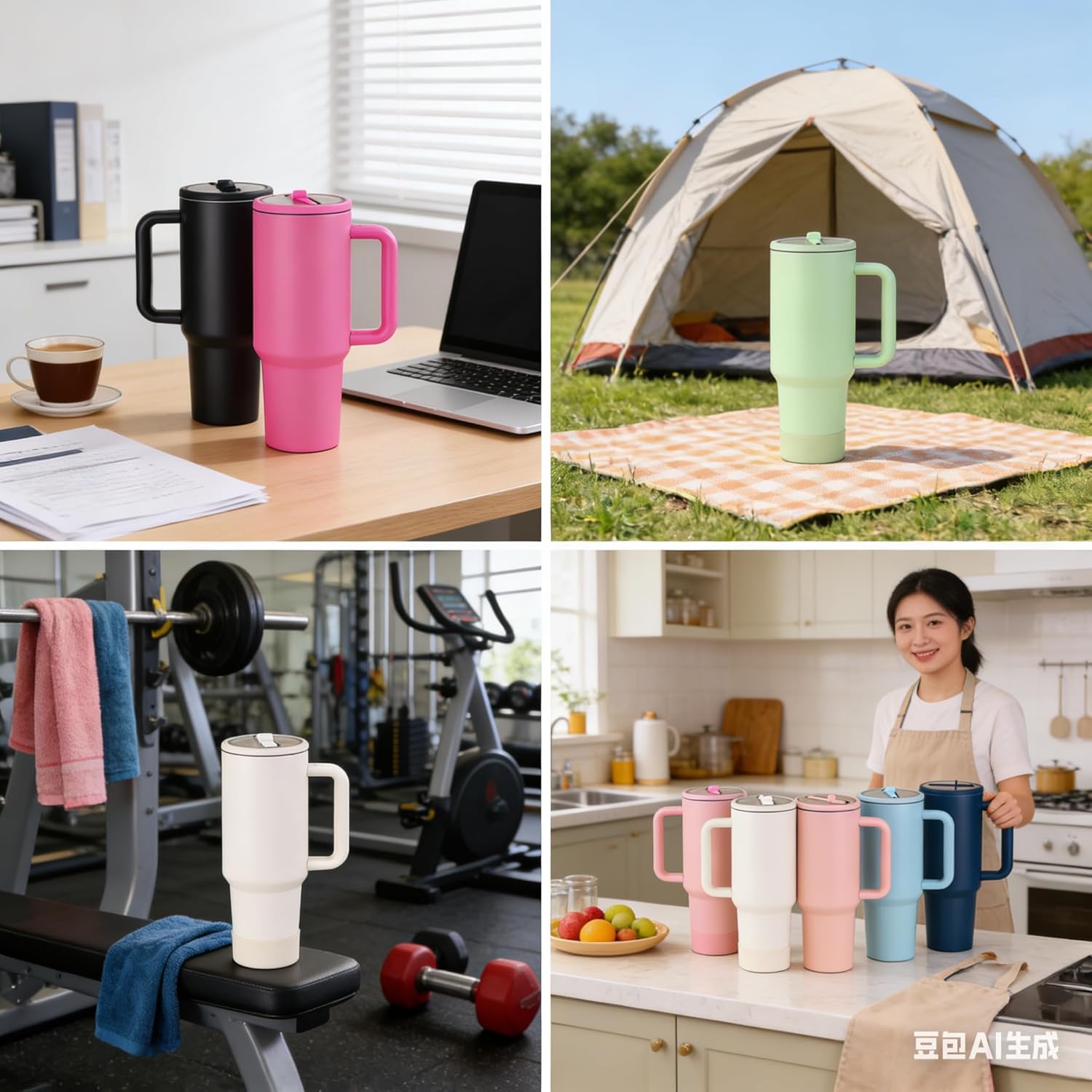 Set Replacement Lid Compatible with 40oz HydroJug Traveler,Plus Slicone Boot and Straw Replacement Fit forHydrojug Bottles (Black, 40oz) - Image 7