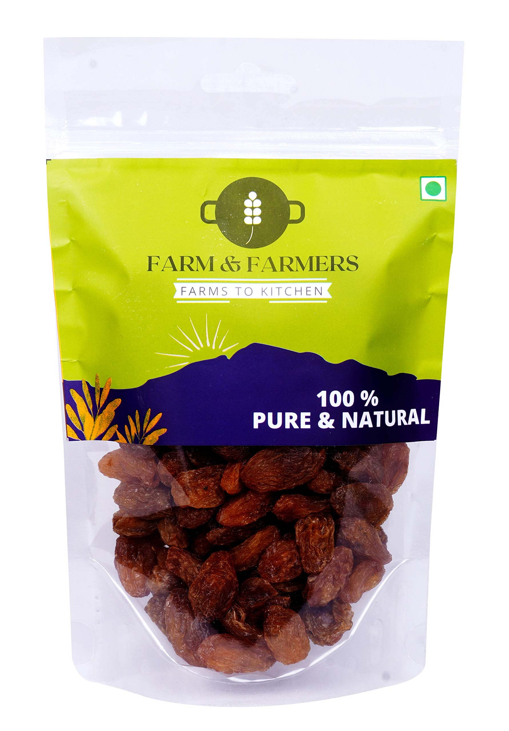 Buy Farm & FarmersAfghan Munakka 250gm Premium Raisins Large King