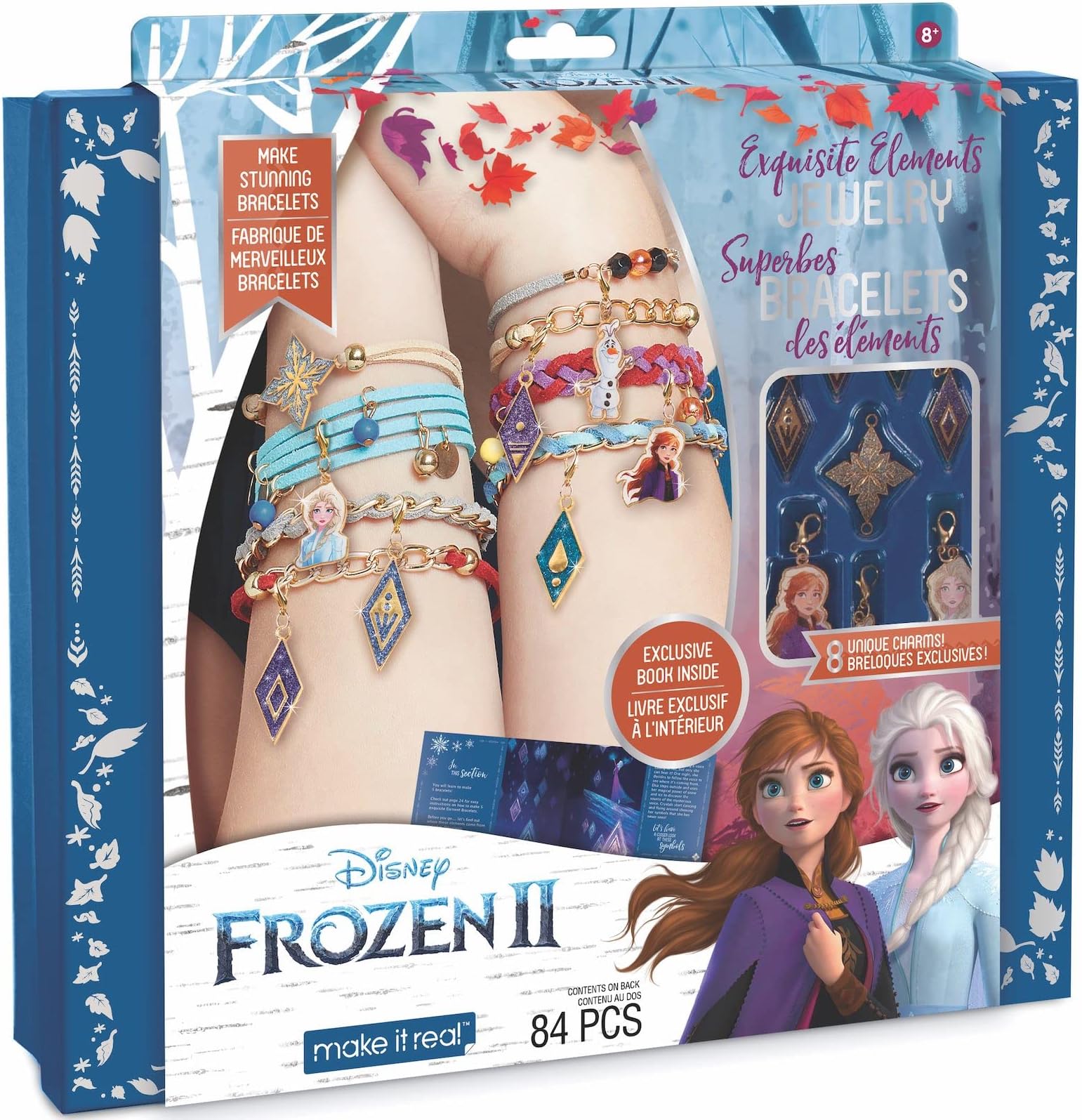 Make It Real 4323 Anna & Elsa Disney Frozen II-Exquisite Elements Jewellery