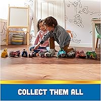 Vista 5 de Paw Patrol, Patrulla de Chase, Vehículo de juguete con figura de acción coleccionable, juguetes para niños con conciencia sostenible para niños