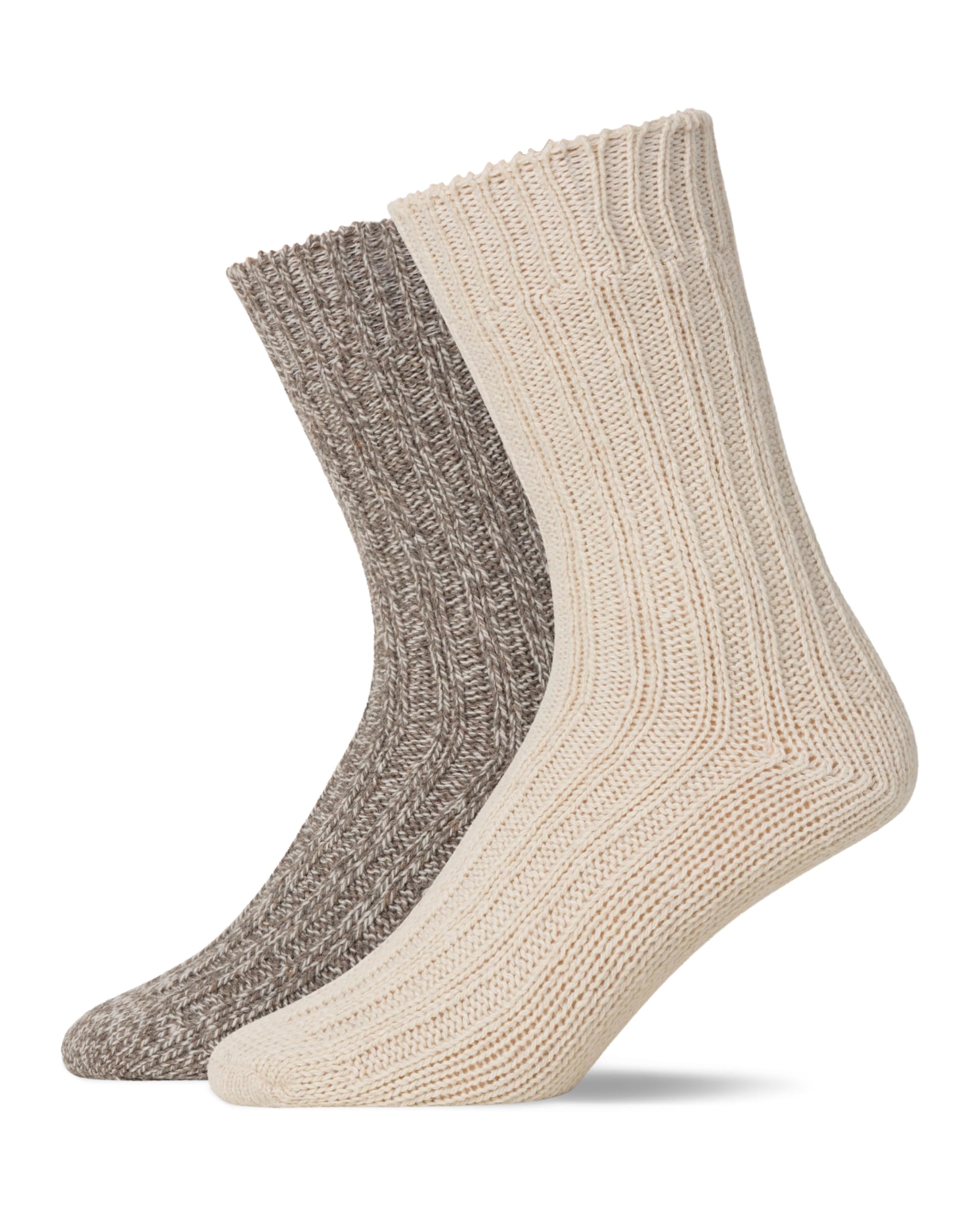 Snocks 2 Paar Wintersocken - Norweger Wollsocken für warme und trockene Füße - Thermosocken Damen & Herren - Warme Socken - Gr. 35-50
