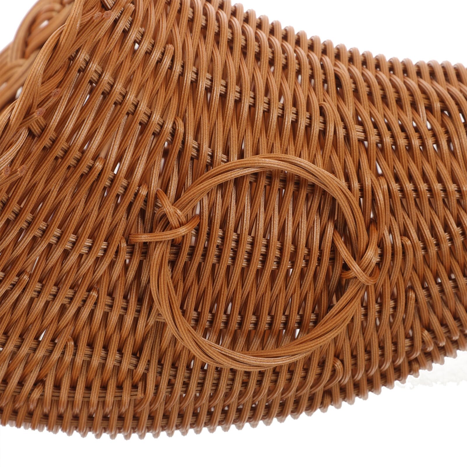 COHEALI Cornucopia Di Vimini Corno Dell'abbondanza Cestino Natalizio Lungo Cesto Di Cornucopia In Vimini Cestino In Rattan Tavola Natale Centrotavola 30 Cm Kaki