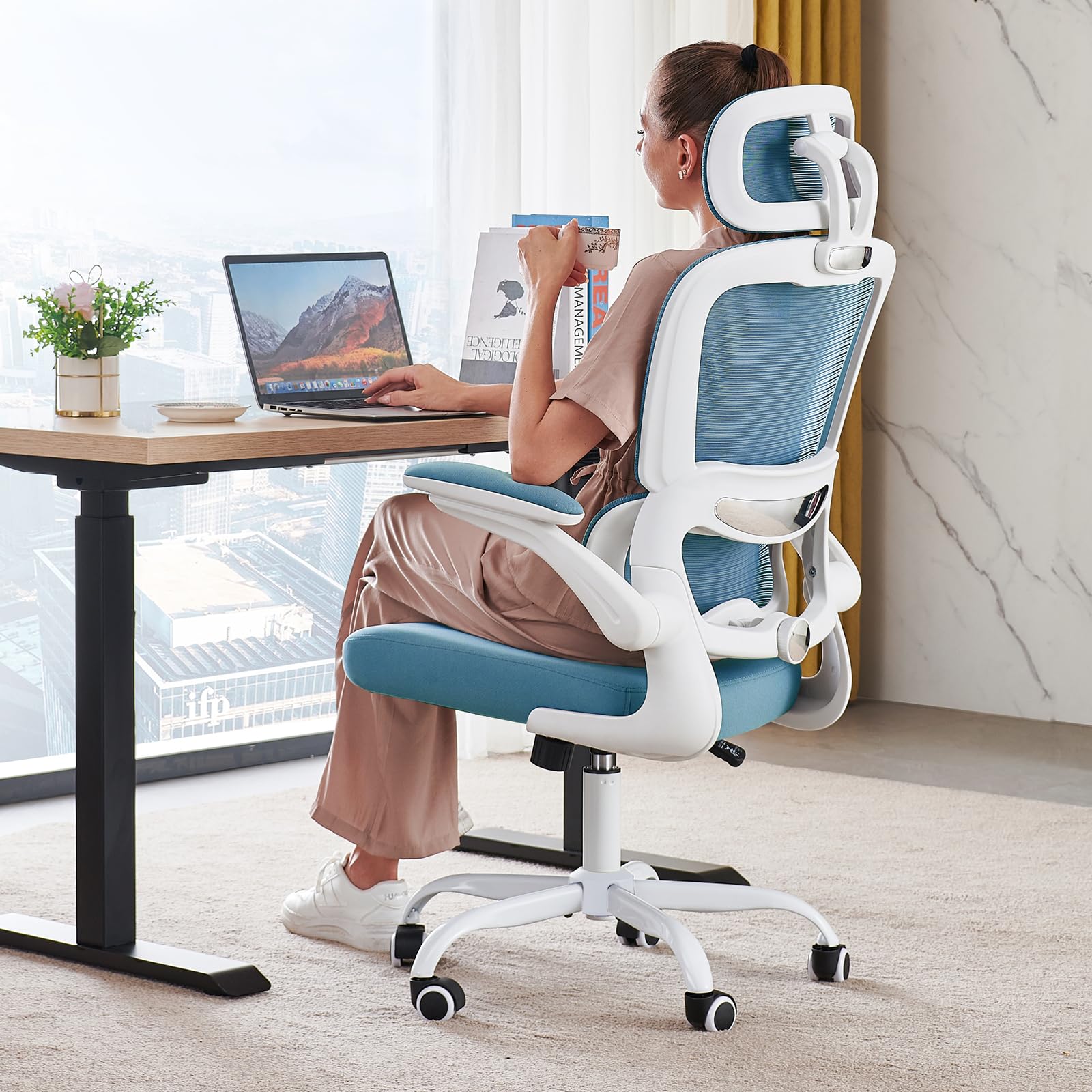 Photo 1 of TRALT Ergonomic Office Chair with Lumbar Support
