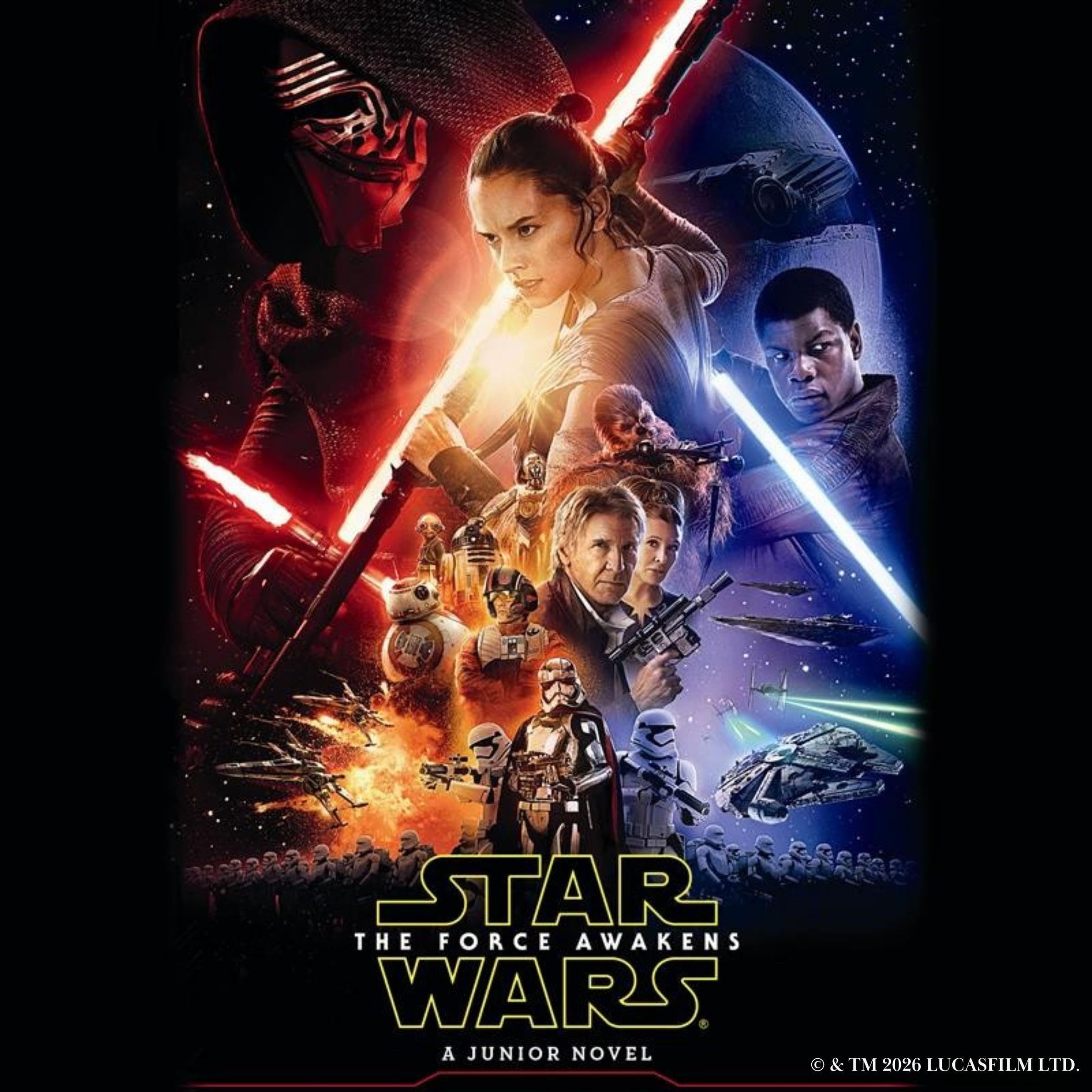 Cover art for The Force Awakens: A Junior Novel