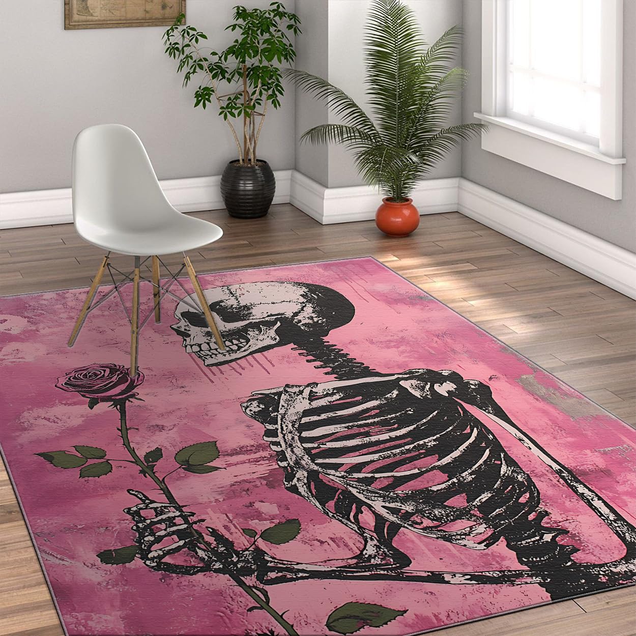 Tapis rectangulaires de style gothique 160x230cm pour salon et cuisine